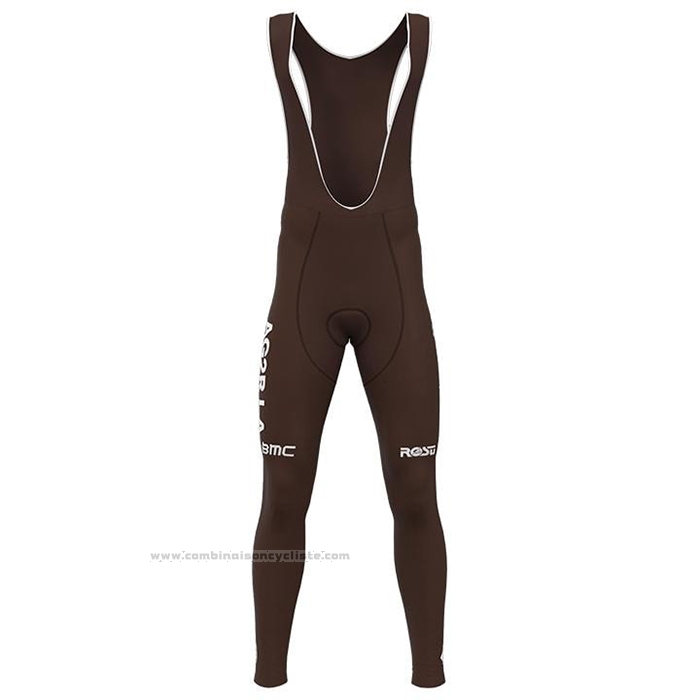 2021 Maillot Cyclisme Ag2r La Mondiale Blanc Manches Longues et Cuissard